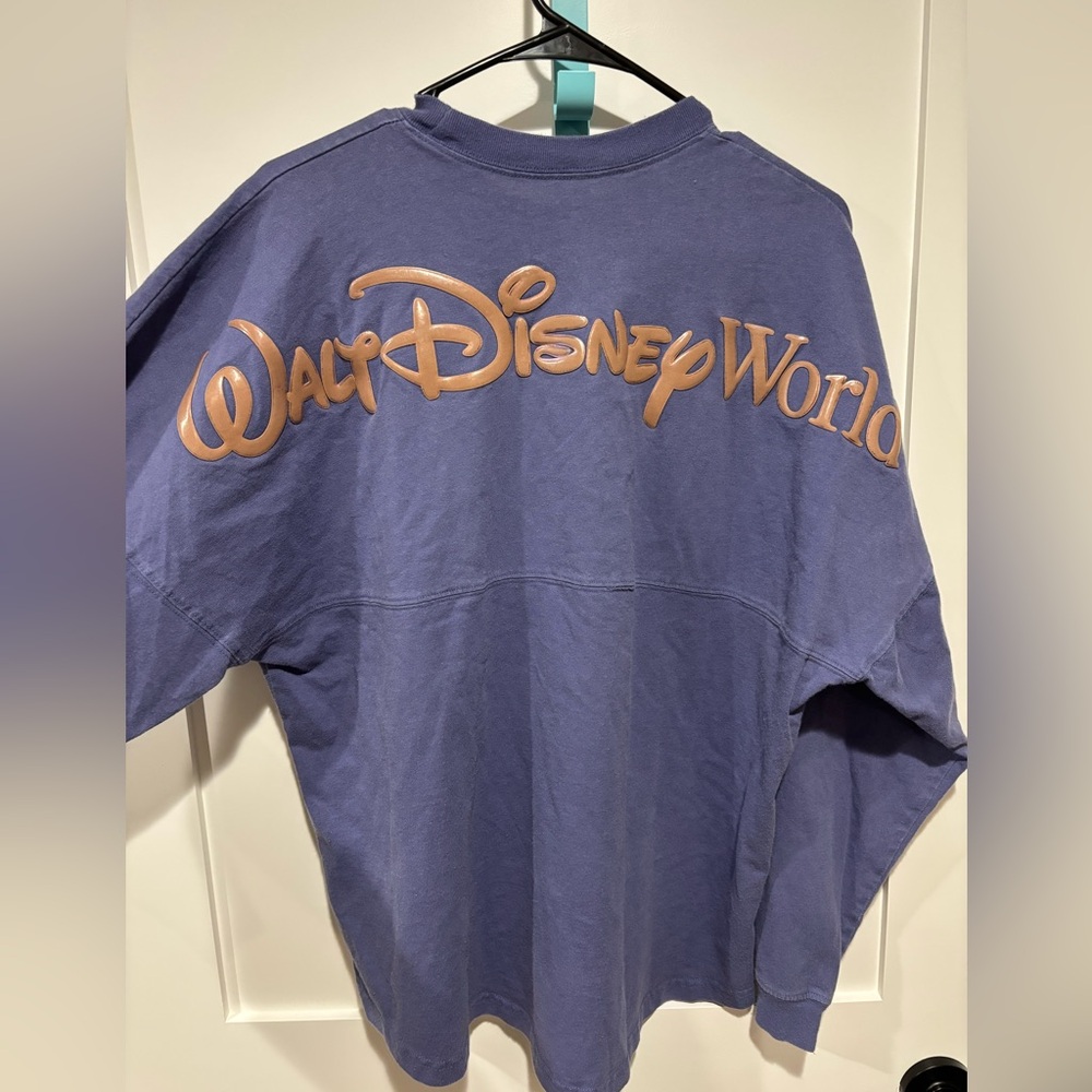 Disney World 50th Anniversary Women’s Purple Spirit Jersey large